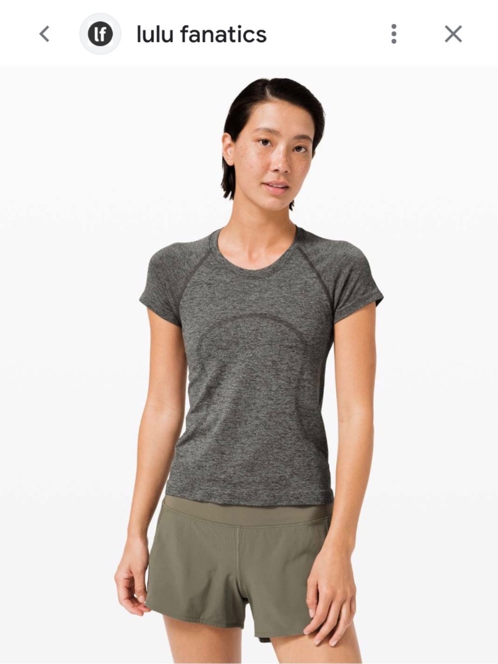 Lululemon swiftly tech short
